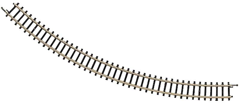 Marklin Z 8520 Curve Track -- 7-11/16 19.5cm Radius, 45-Degree
