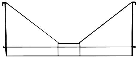 Marklin Z 8925 Catenary -- Cross Span 2-7/8