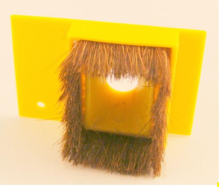 Lux N 9068 N-replacement vacuum brush, for all N-rail vacuum cleaner wagons.