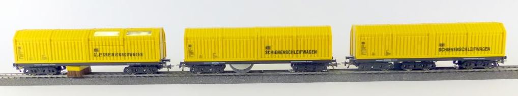 Lux HO 9635 ULTIMATE Marklin Track Cleaner Package: 8830 vacuum + 9130 grinder + 9136 center stud cleaner