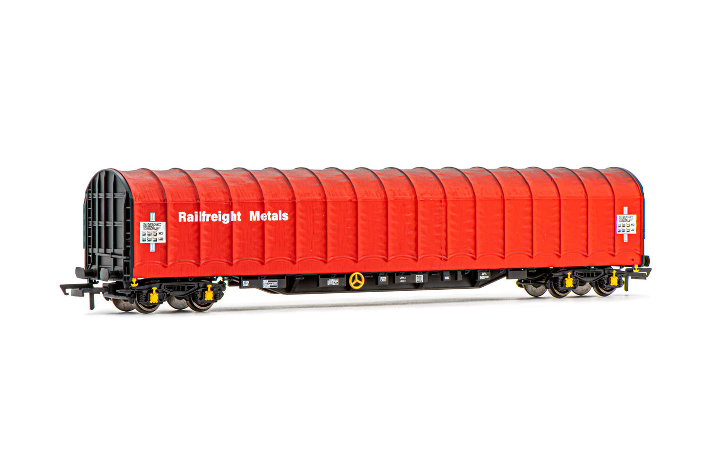 Rivarossi HO HR6495 BR 4-axle tarpaulin wagon 'Railfreight Metal' period IV