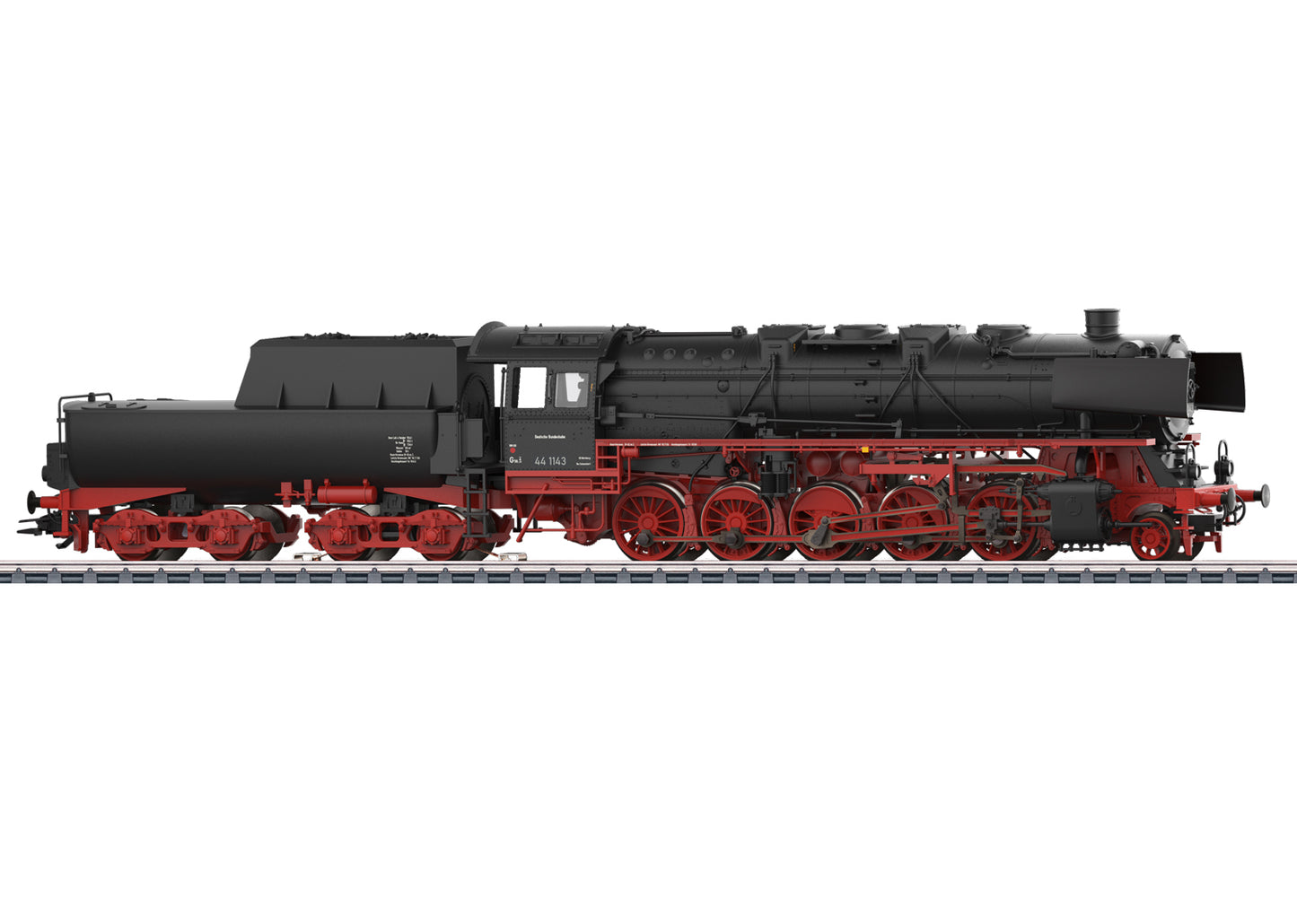 Marklin HO 39745 Class 44 Steam Locomotive with a Tub-Style Tender