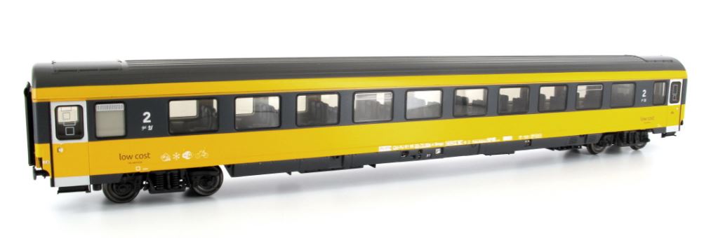 LS Models HO AC LS18500S Train Set RegioJet ELL Vectron + 2 Passenger Cars MFX Sound