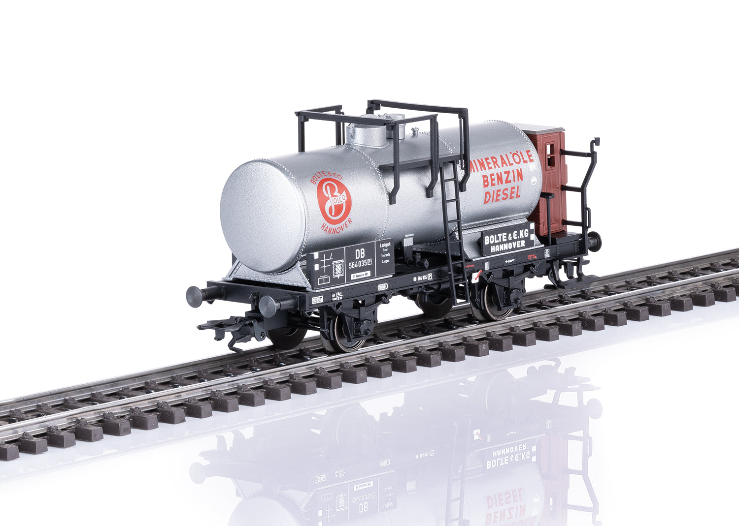 Marklin HO 00719 Two-Axle Tank Car Display with Two Wheelsets  2025 New Item