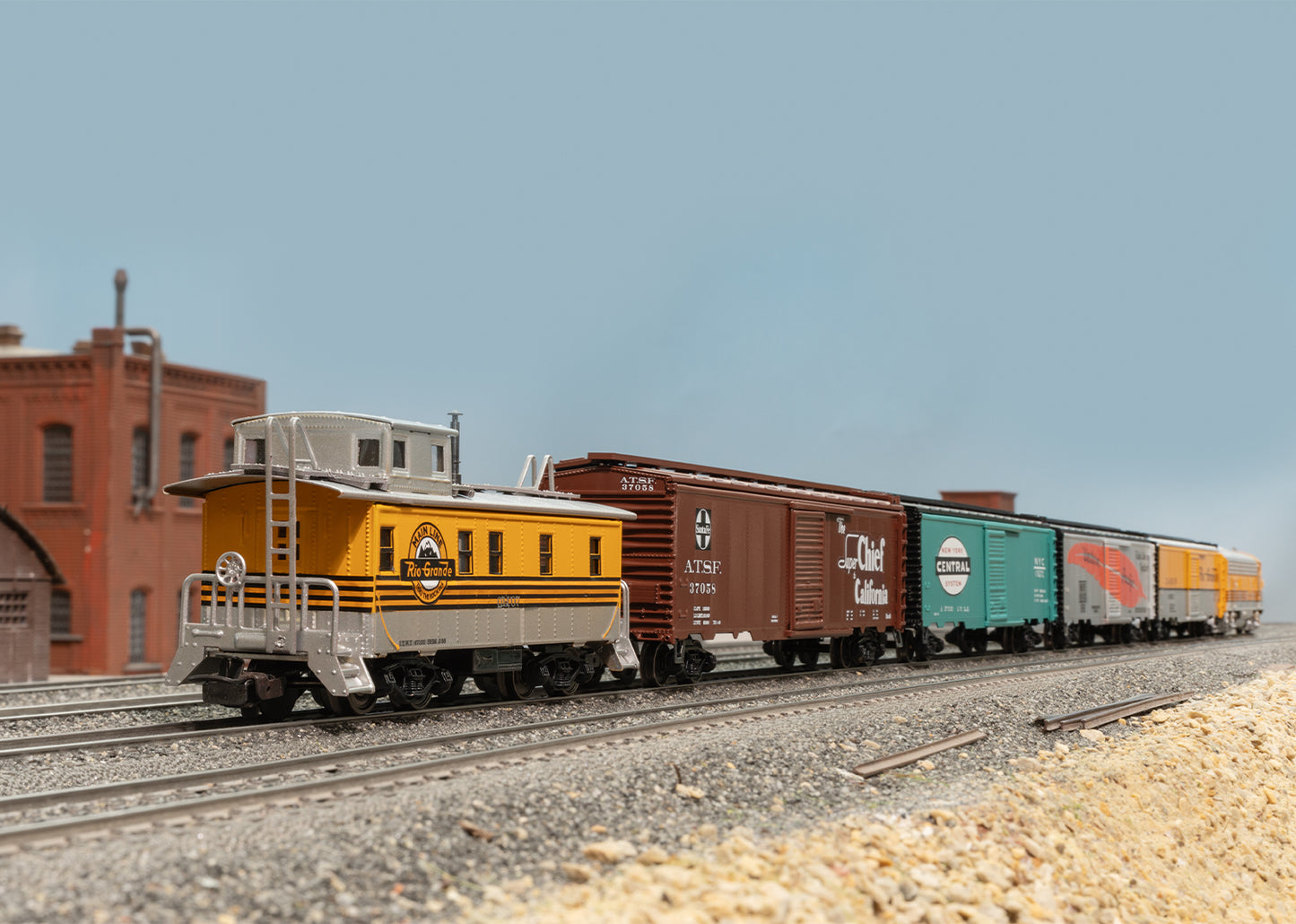 Marklin HO 45712 US Freight 4 Cars Set MHI 2025 New Item