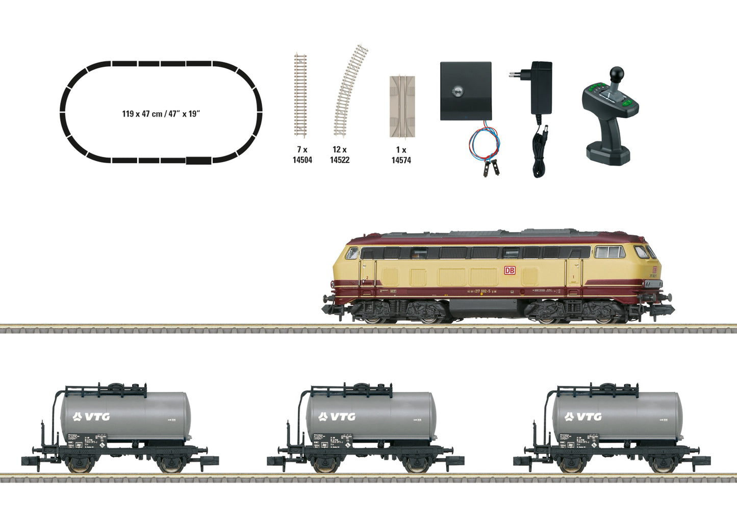 Trix N 11160 Freight train Digital Start Set 2026 New Item