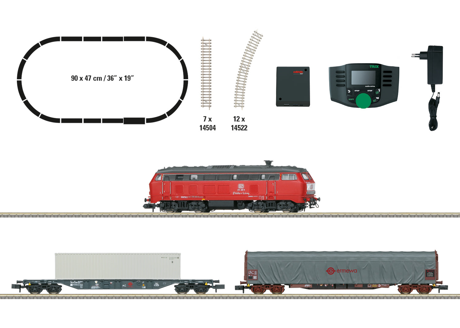 Trix N 11161 Freight Train Starter Set 2026 New Item