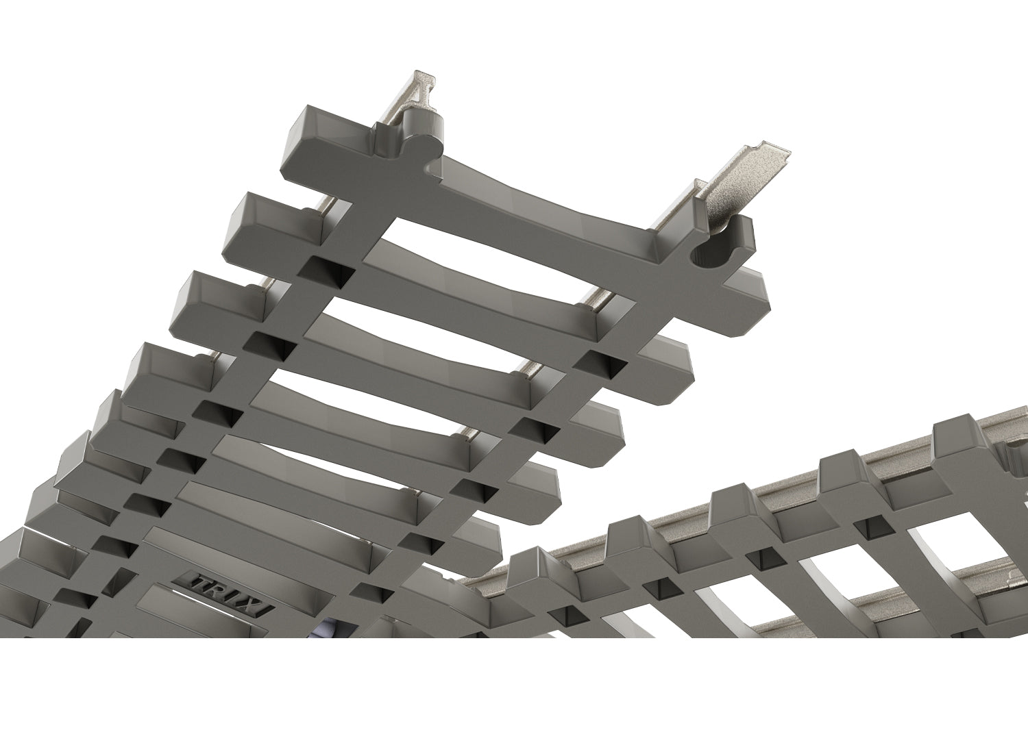 Trix N 14558 Crossing with Concrete Ties 3 2026 New Item