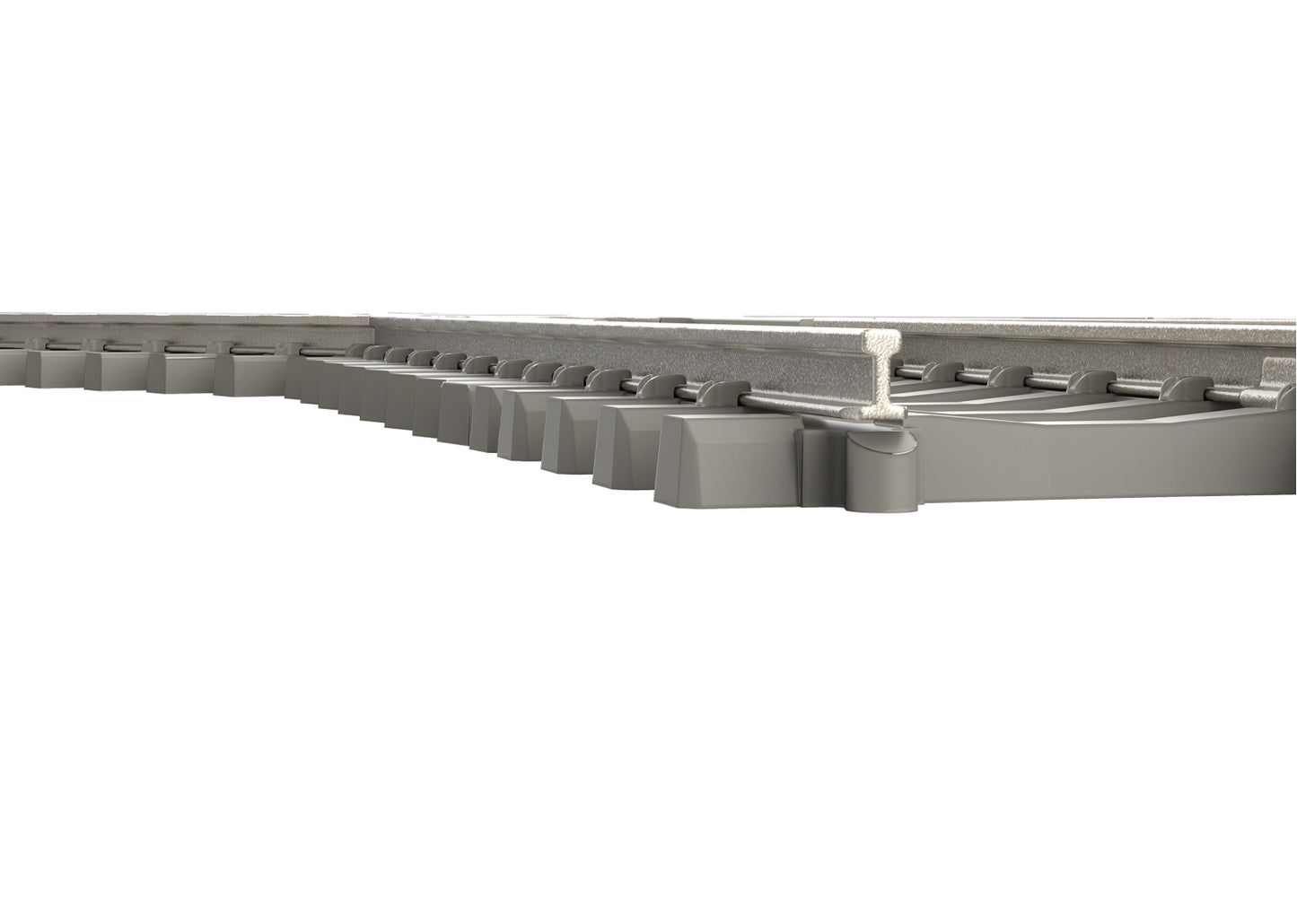 Trix N 14558 Crossing with Concrete Ties 3 2026 New Item