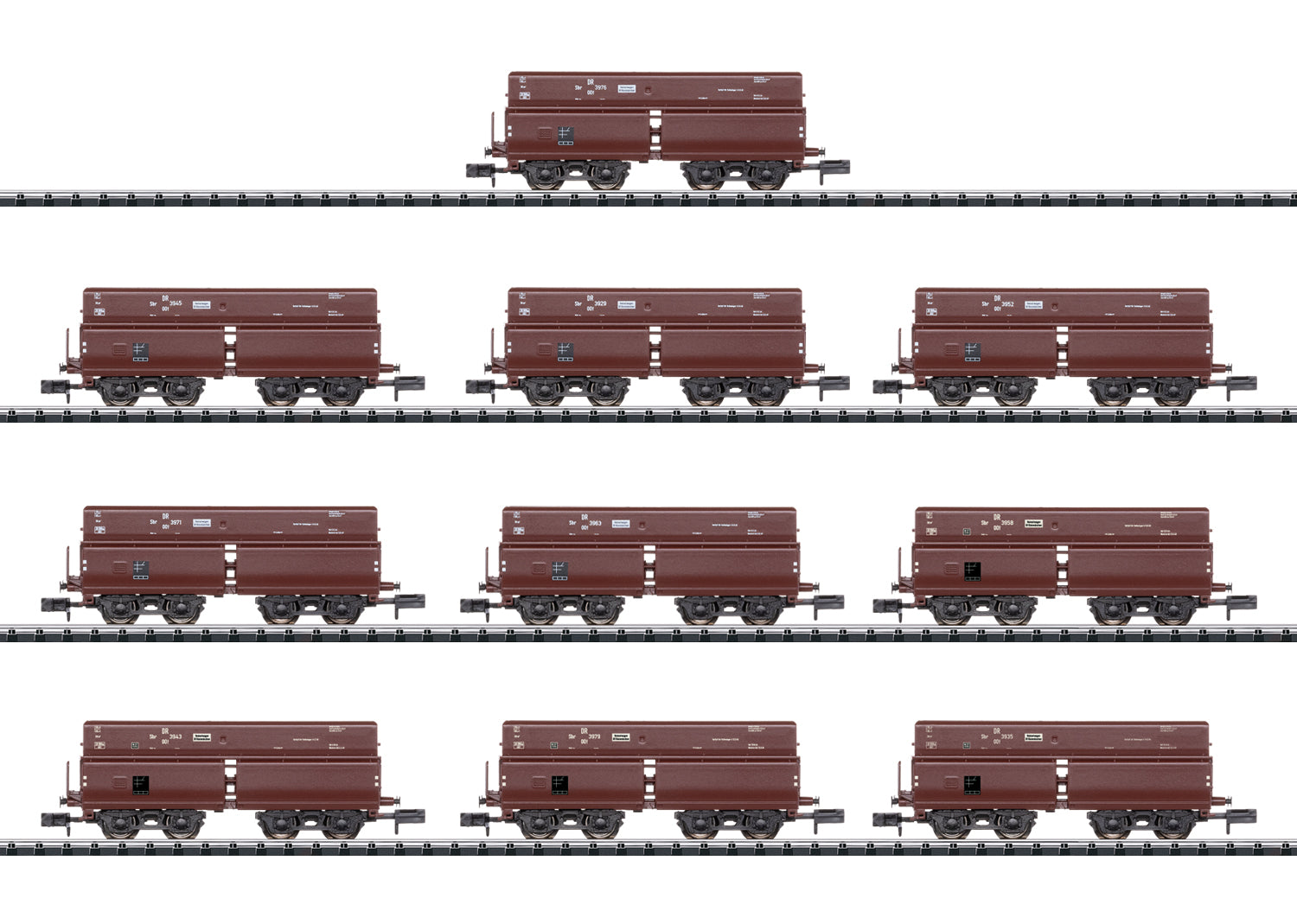 Trix N 15013 OOt SaarbrÃ¼cken Dump Car Set  2025 New Item