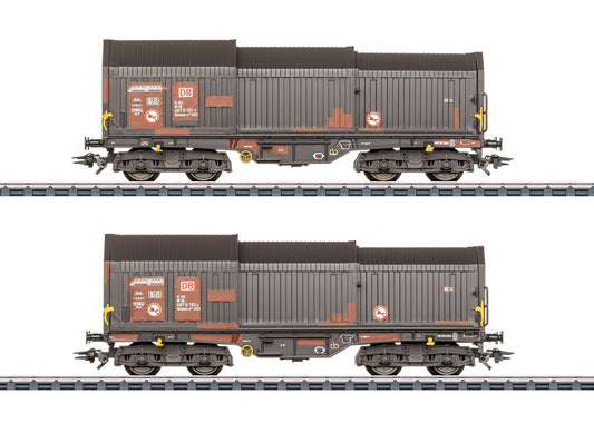 Marklin HO 46876 Flat Car Set with Telescoping Covers Fall 2026 MHI Q3