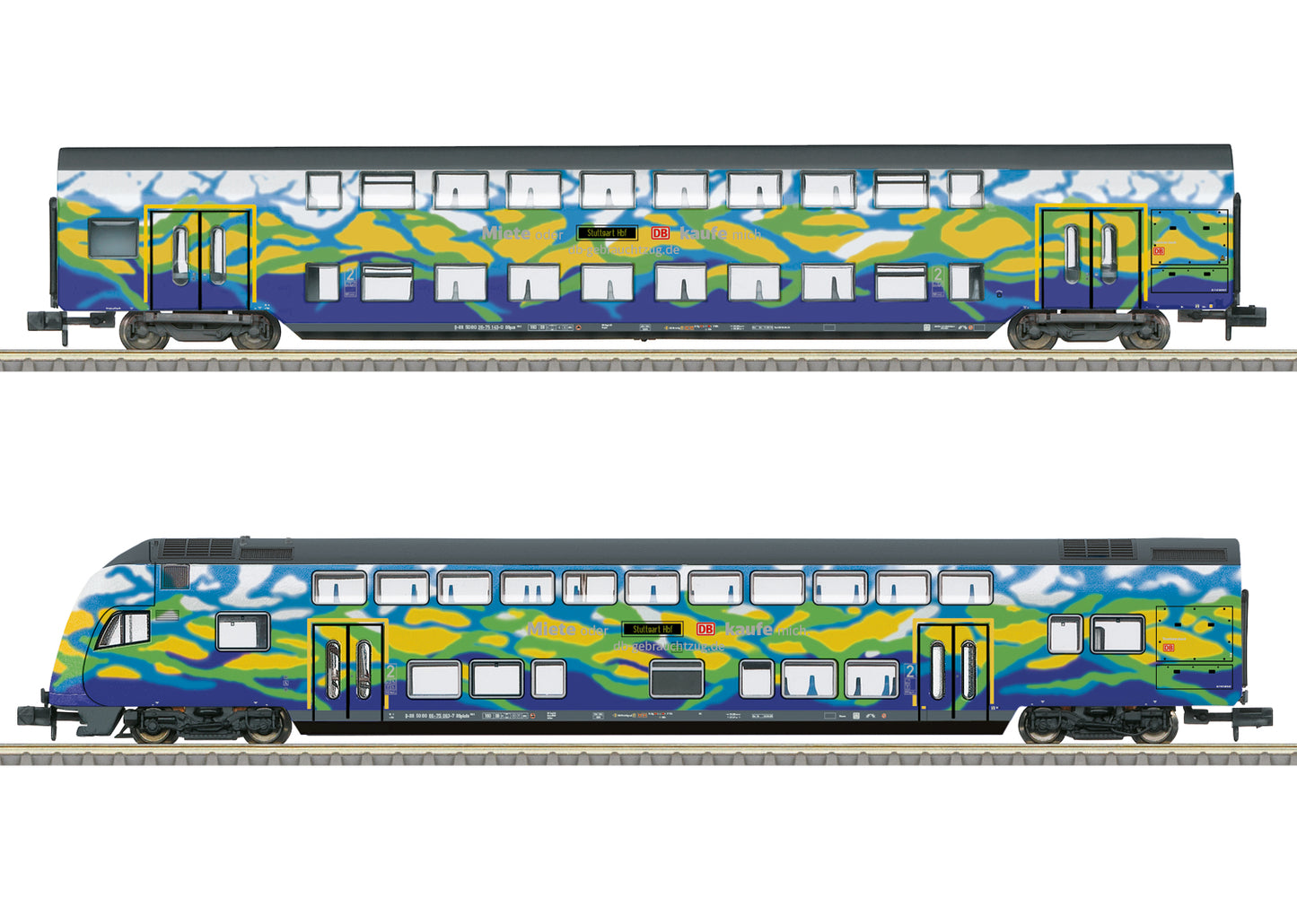 Trix N 18299 Tourism Train Bi-Level Car 2026 New Item