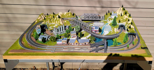 NOCH Z Cortina-American-01 Finished American Cortina Layout 39x27 Custom Buildings, Bridges & Overpass.