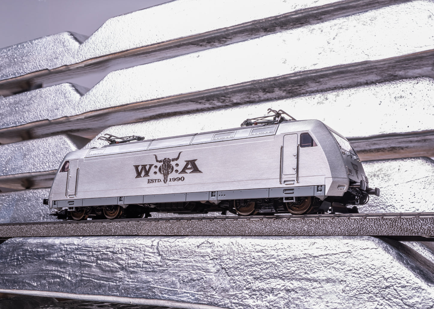 Marklin HO 39475 Class 101 Electric Locomotive Raw Metal Edition Fall 2026