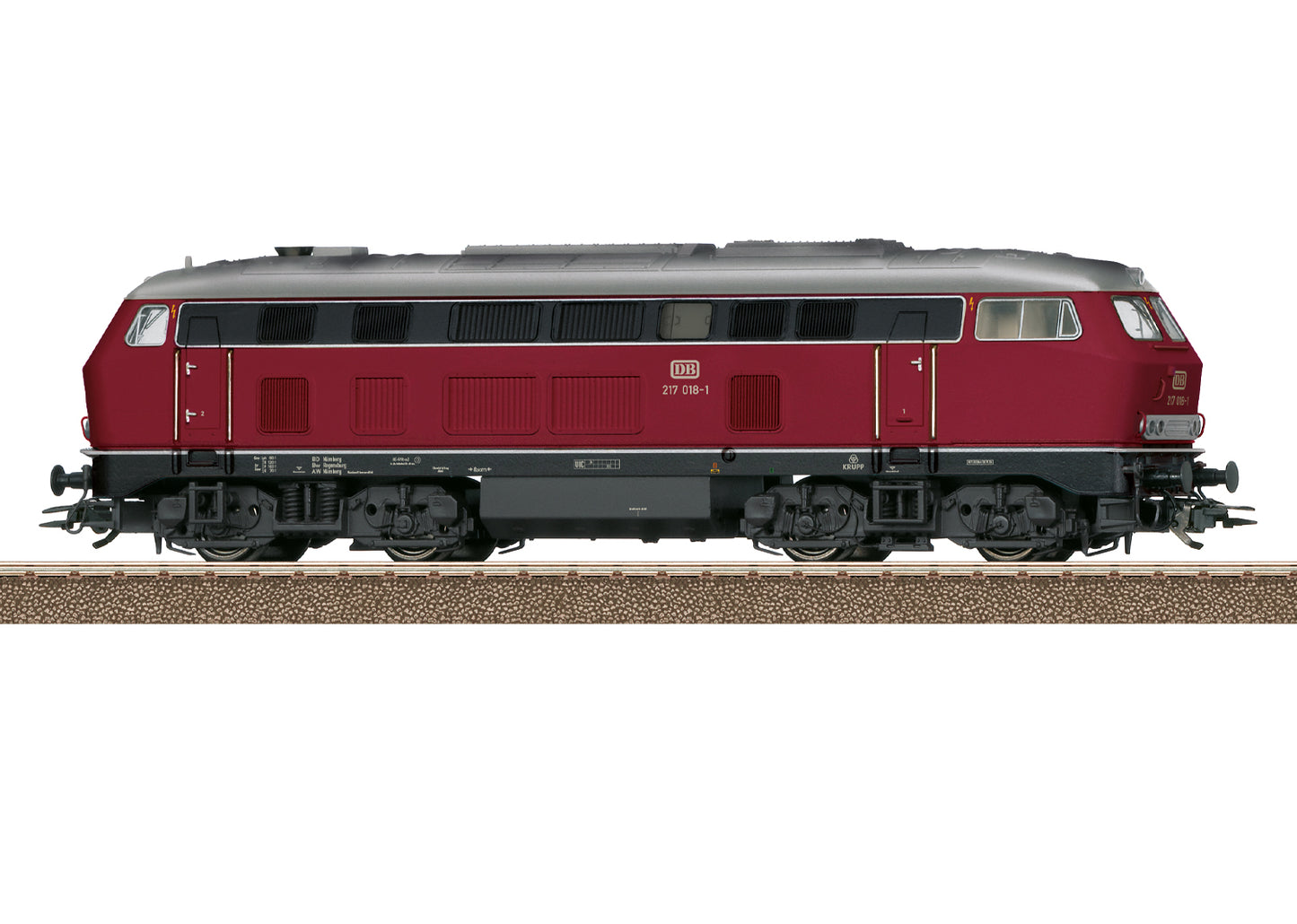 Trix HO 22470 DB Class 217 Diesel Locomotive Era IV  Summer 2025 New Item