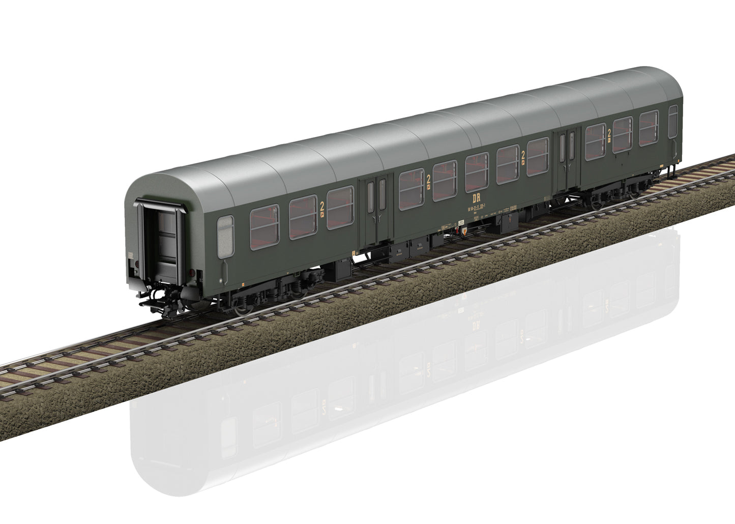 Trix HO 23180 Halberstadt Center Entry Car Passenger Car Set  2025 New Item