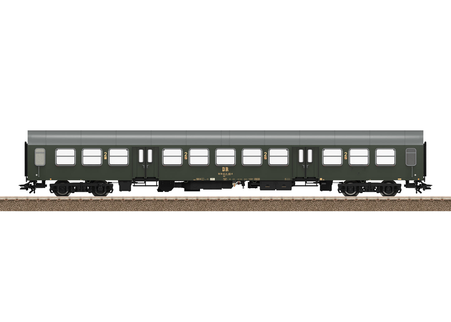 Trix HO 23181 Halberstadt Center Entry Passenger Car  2025 New Item