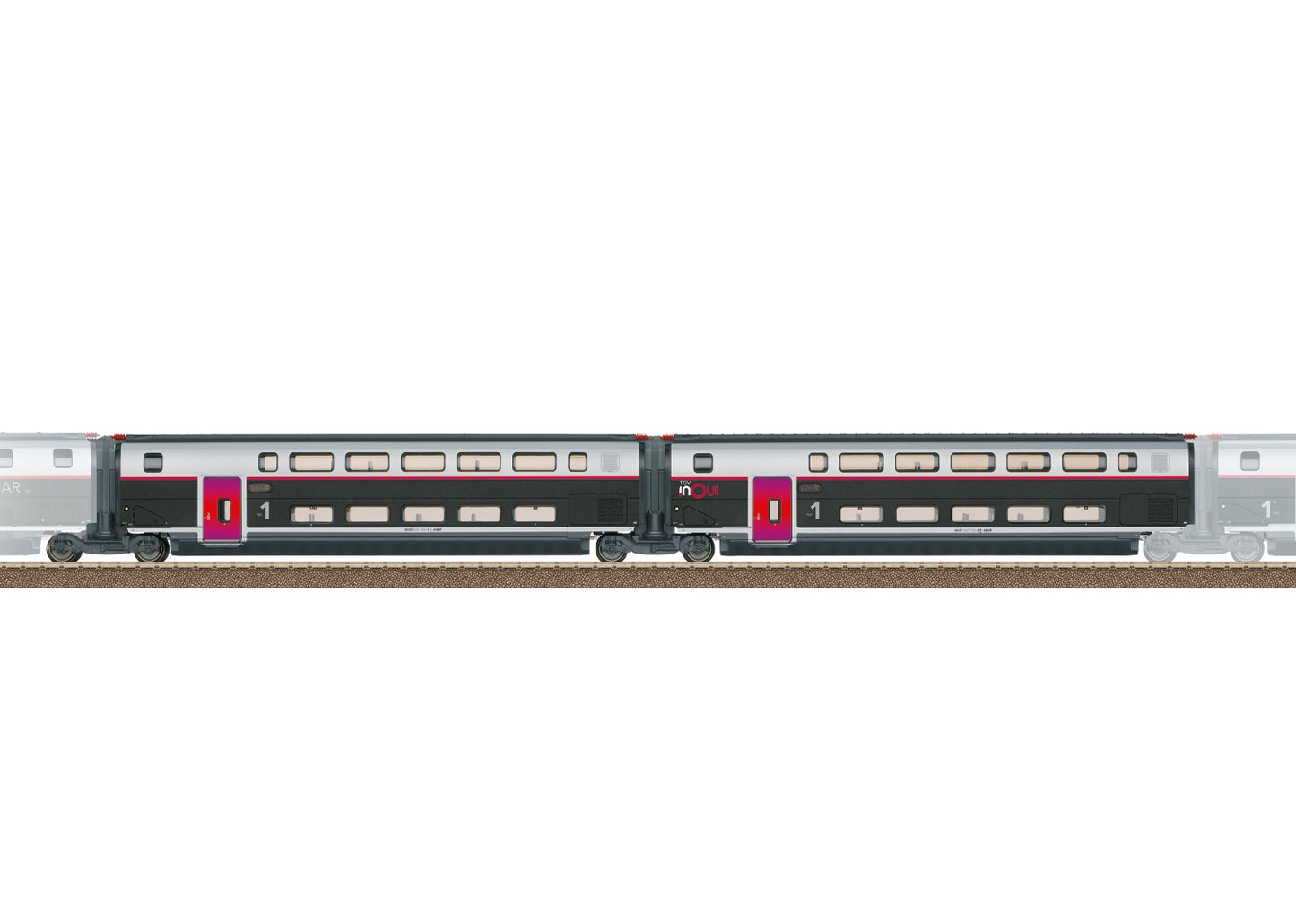 Trix HO 23187 SNCF Add-On 1  TGV inOui  VI 2026 New Item