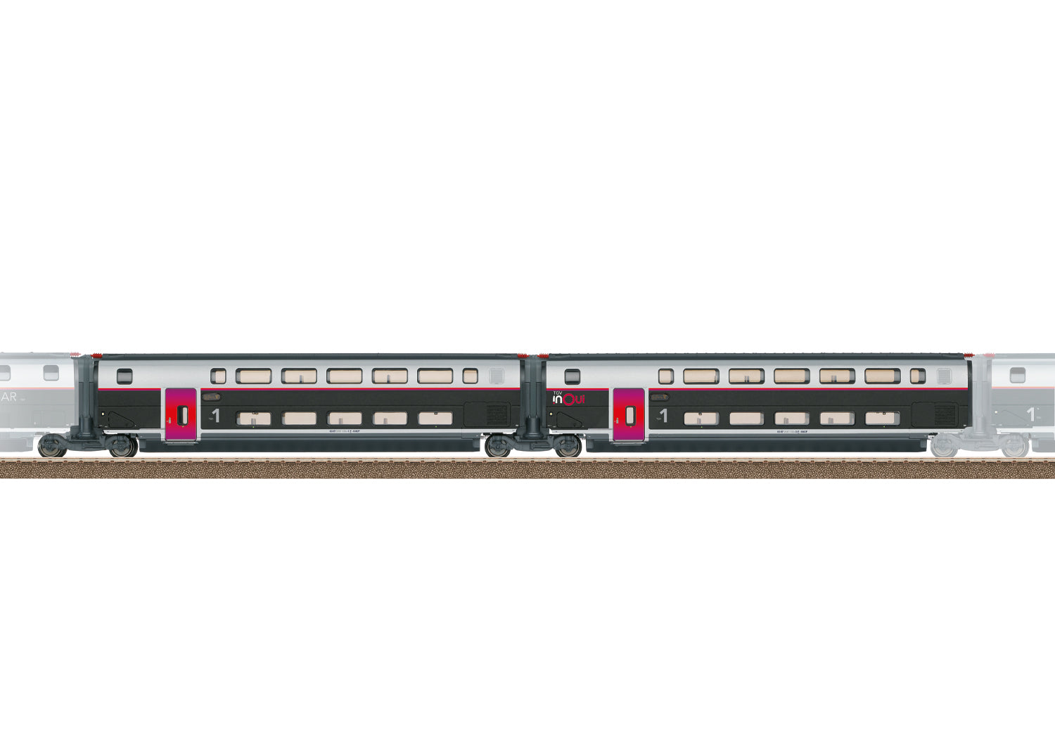 Trix HO 23187 SNCF Add-On 1  TGV inOui  VI 2026 New Item