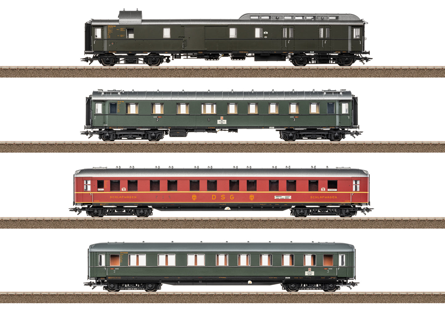 Trix HO 23651 DB Express Set 1  D74  IIIa 2026 New Item