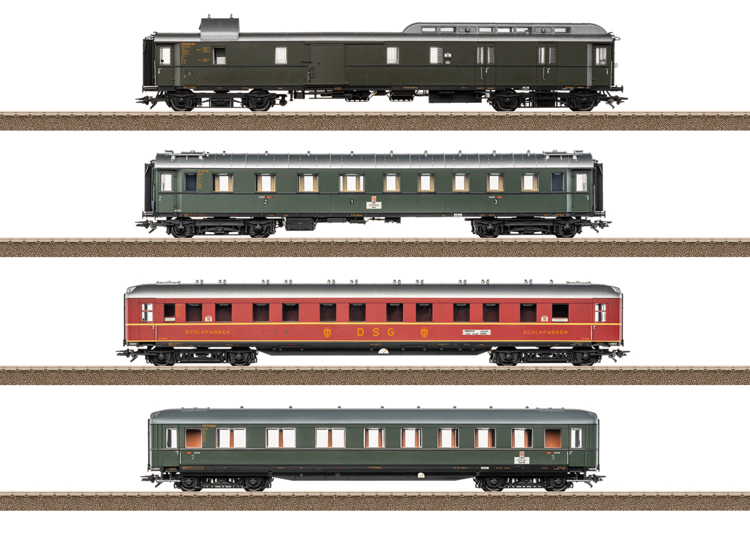 Trix HO 23651 DB Express Set 1  D74  IIIa 2026 New Item