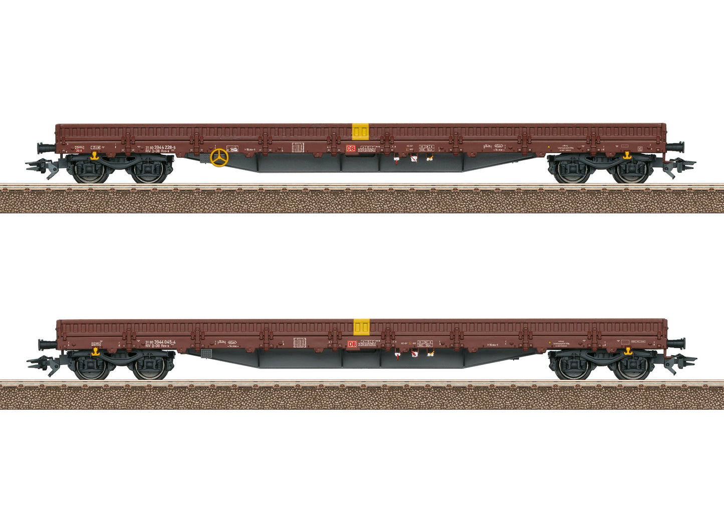 Trix HO 24431 DB AG Low-Sided Car Set  VI 2026 New Item