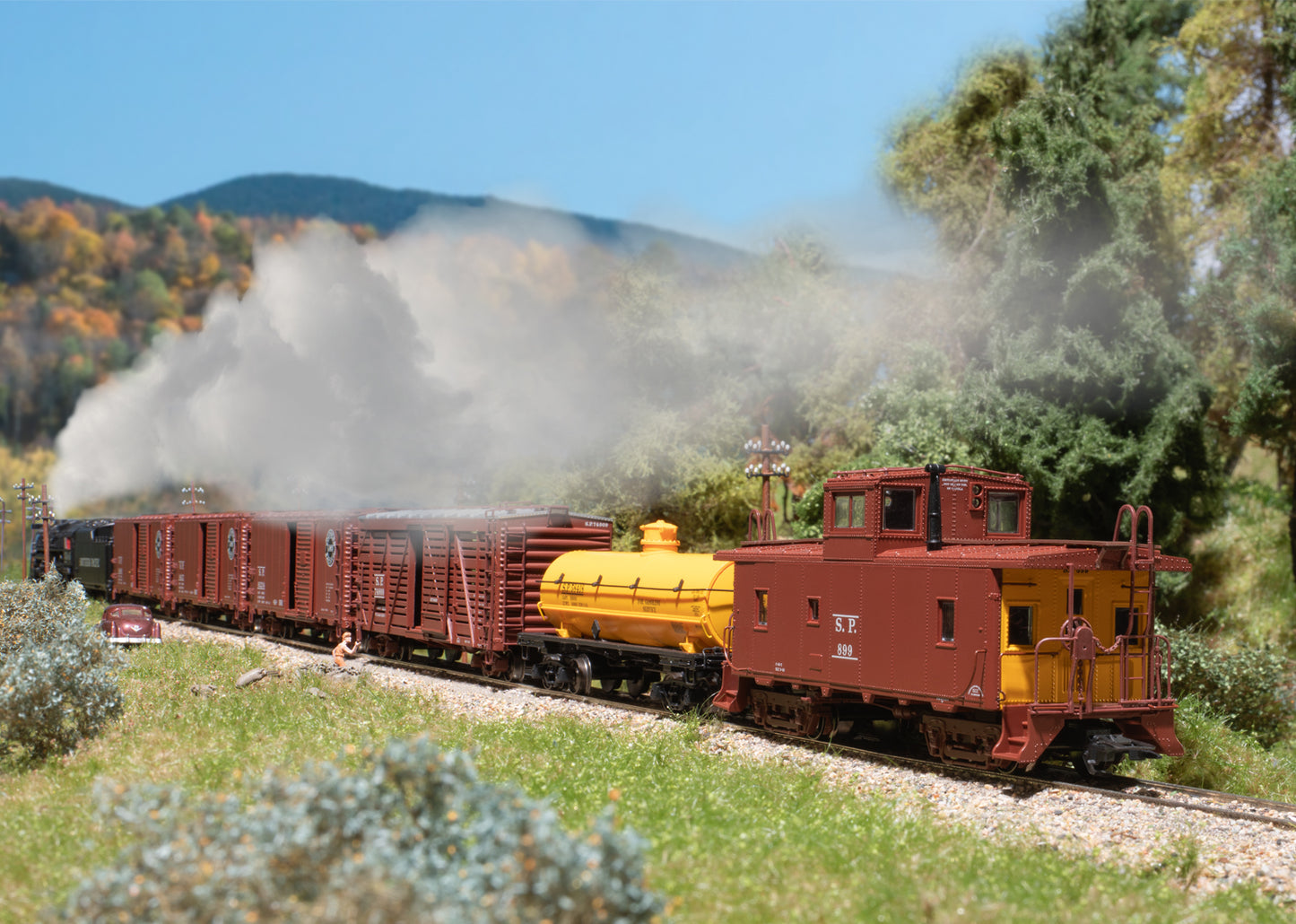 Marklin HO 45707 SP Caboose for Berkshire Locomotive, Era III