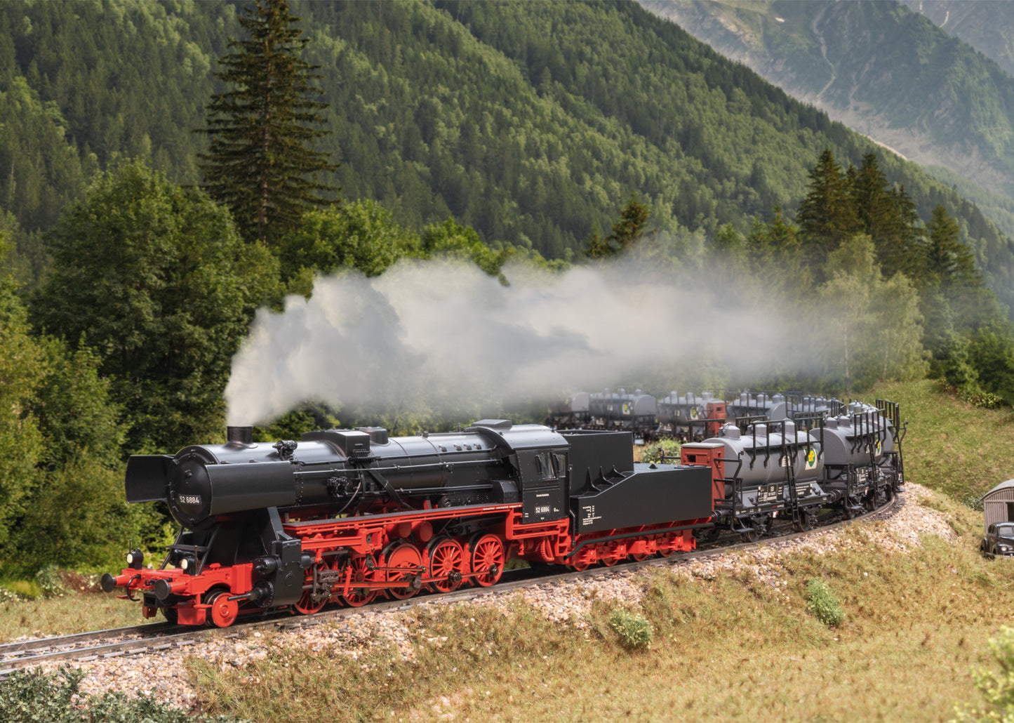 Trix HO 25535 DB Class 52 Steam Loco  Sld-F 2026 New Item