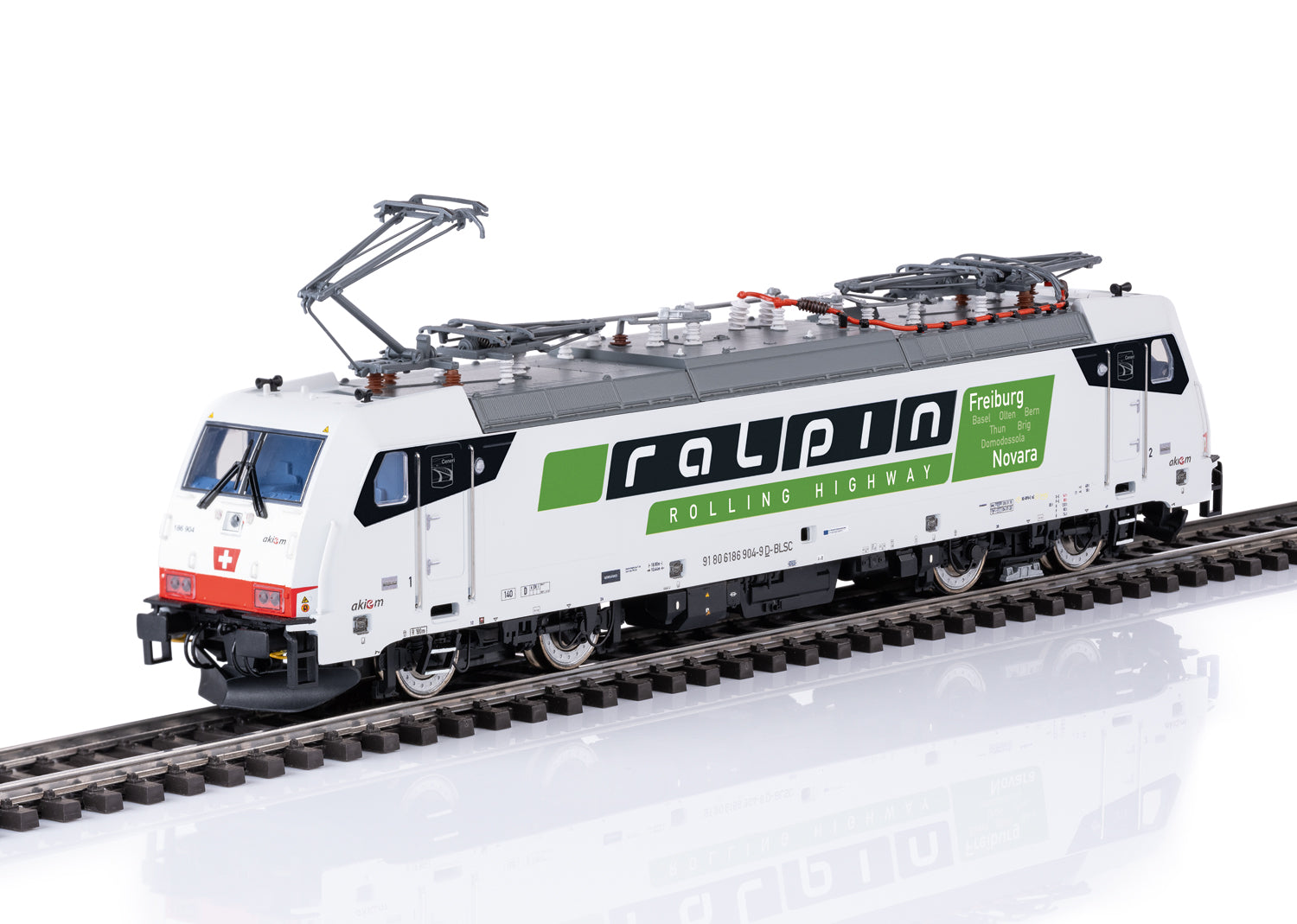 Trix HO 25801 Class 186 Electric Locomotive SBB Ep. VI Fall 2025 New ...