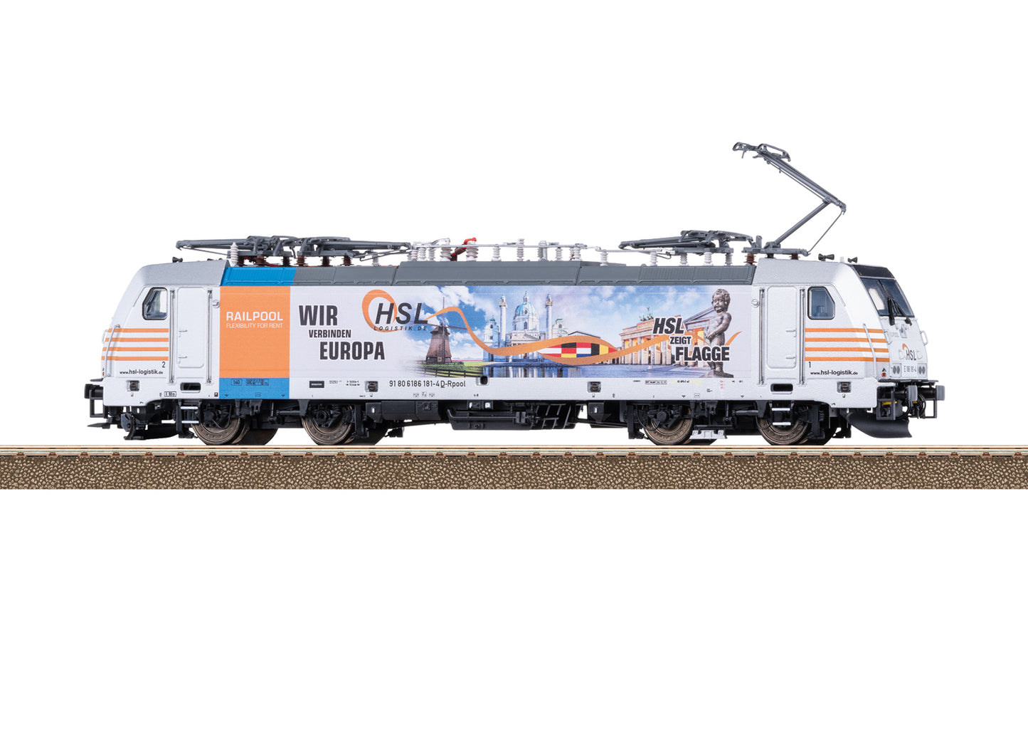 Trix HO 25803 HSL Class 186 Electric  2025 New Item