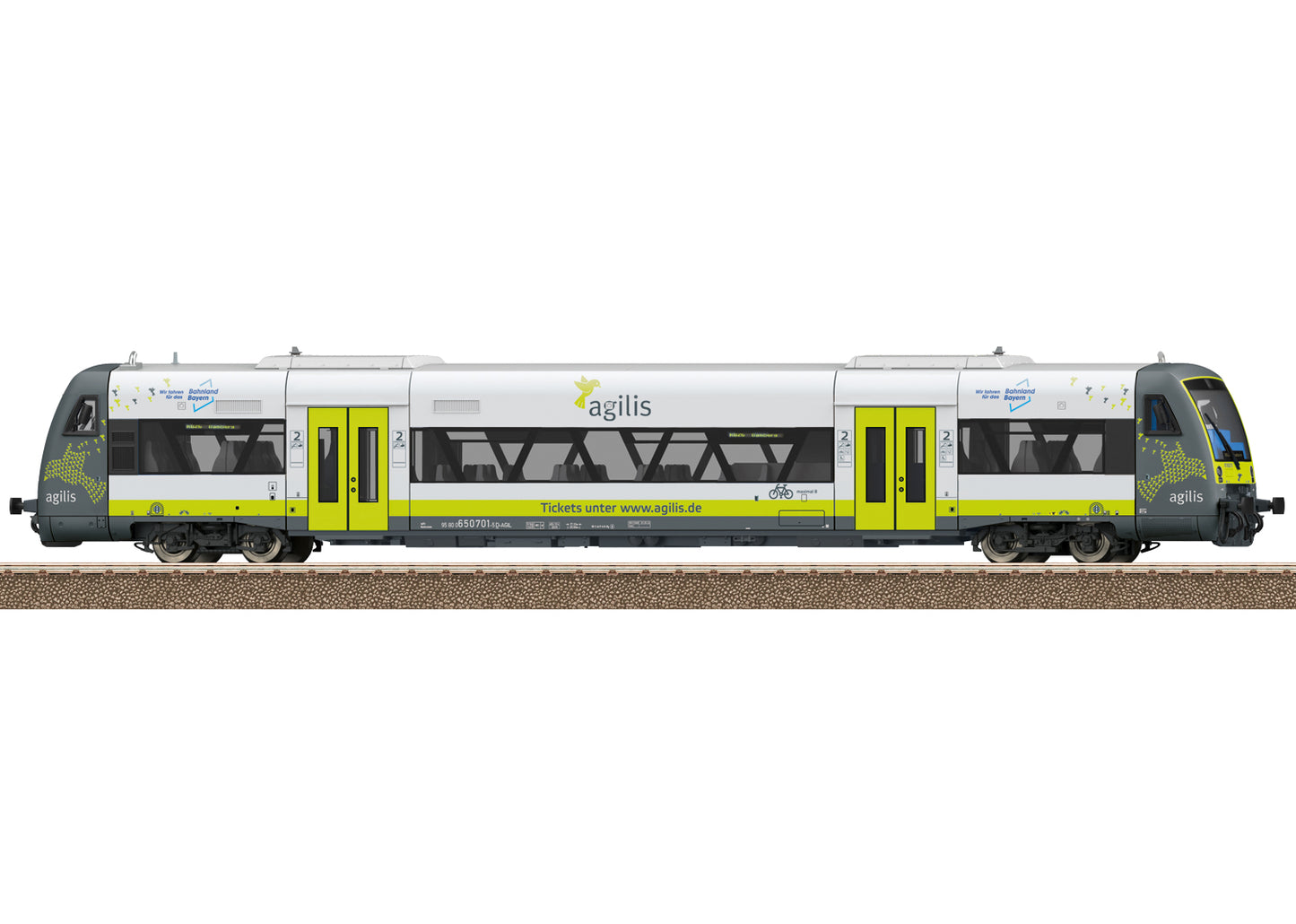 Trix HO 25968 RS Diesel Rail Car agilis VI Summer 2026 New Item