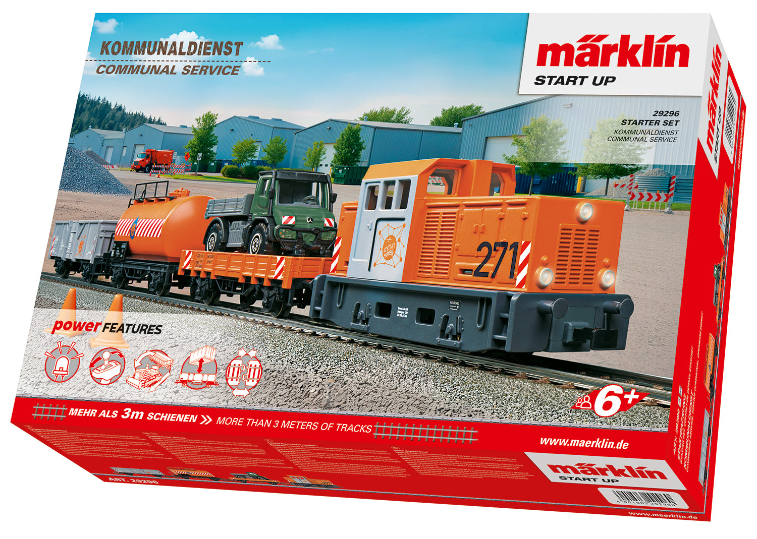 Marklin HO 29296 Communal Service Start Set 2026 New Item