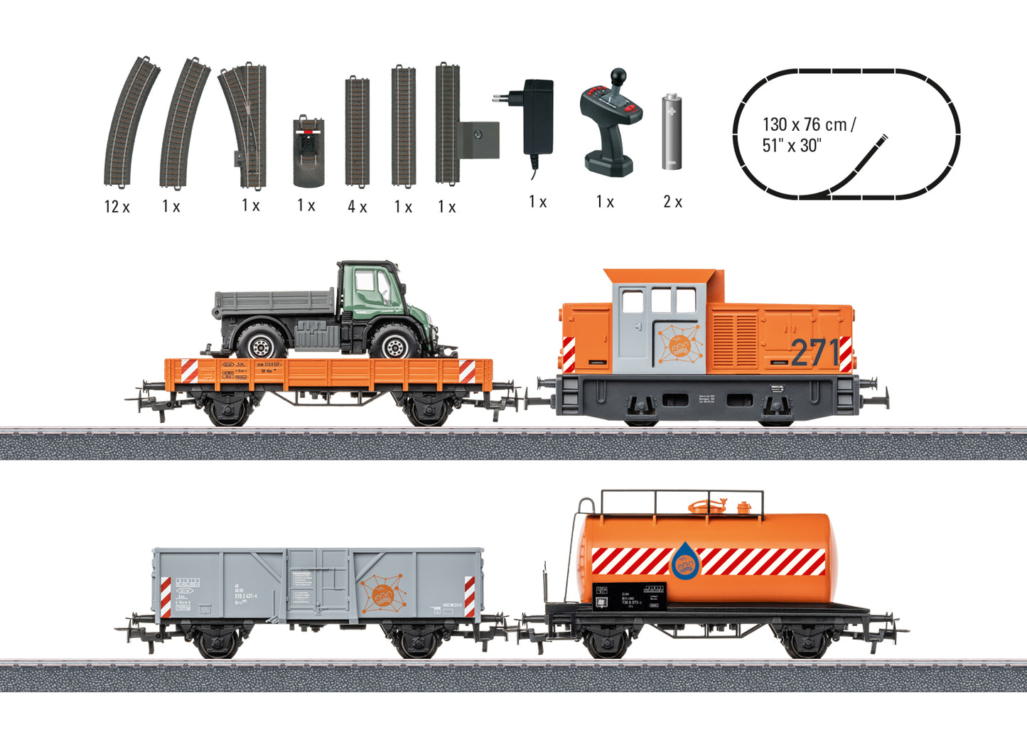 Marklin HO 29296 Communal Service Start Set 2026 New Item