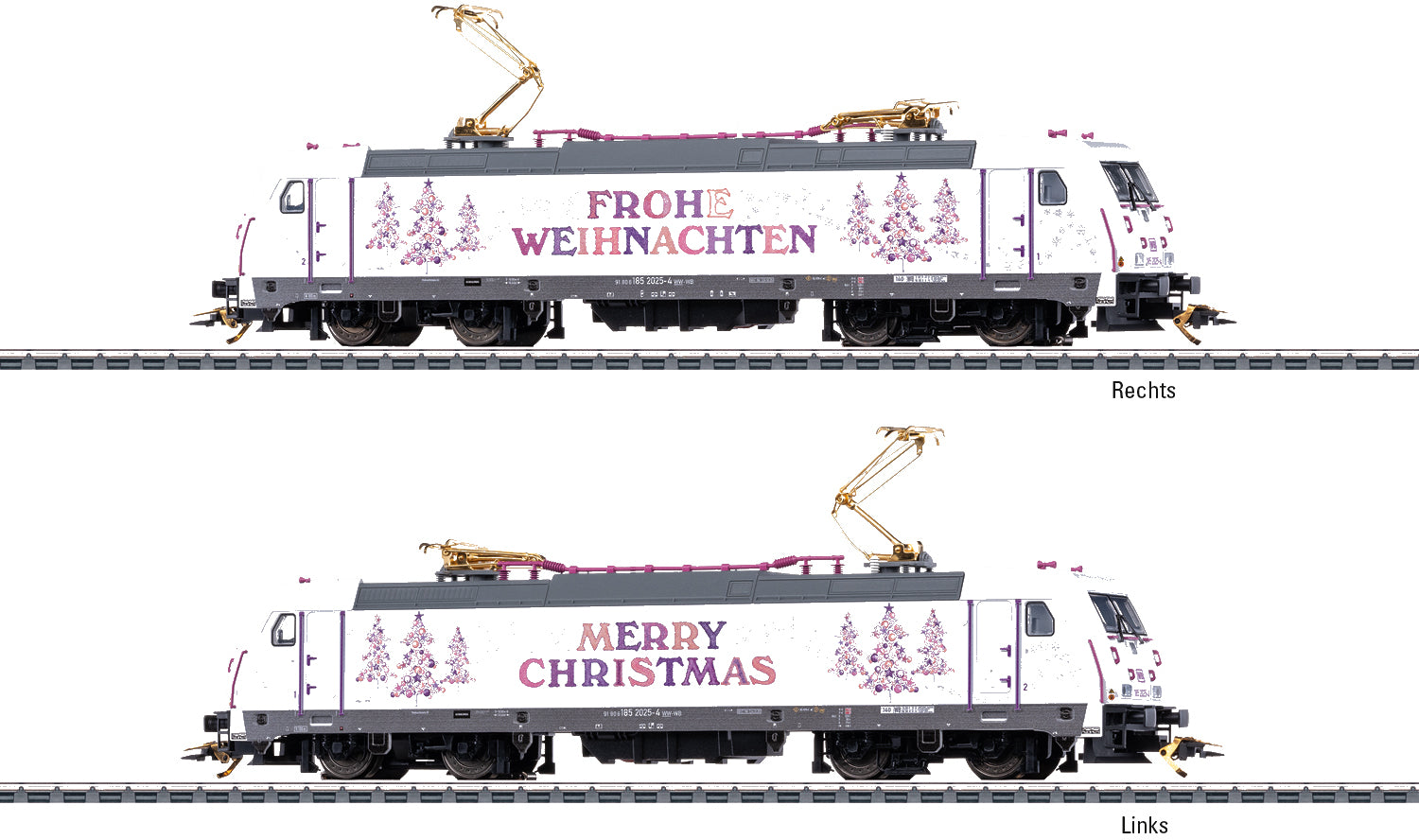 Marklin HO 36025 Electric Locomotive Christmas 2025  Summer 2025 New Item