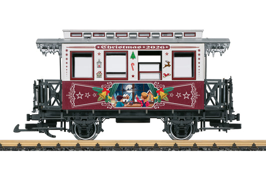 LGB G 36026 LGB Christmas Car 2026 2026 New Item