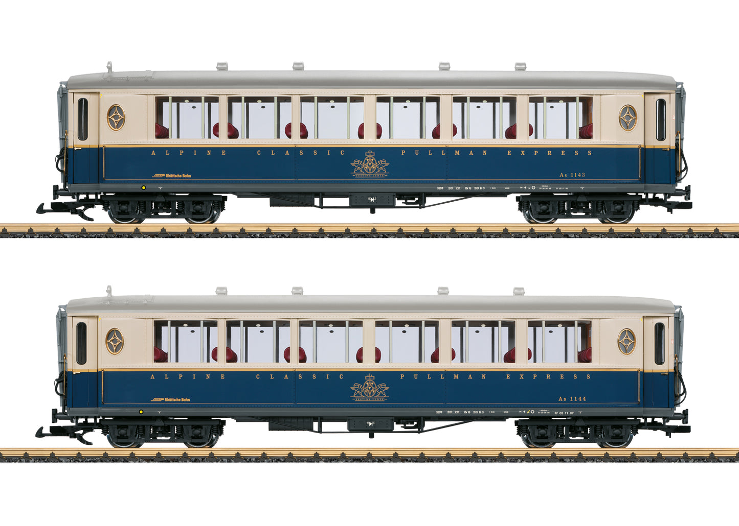 LGB G 36659 Pullman Express Car Set  Era V  Fall 2024 New Item