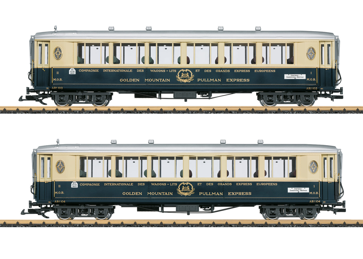 LGB G 36660 MOB Set Salonwagen Golden Pass Ep. II 2026 New Item