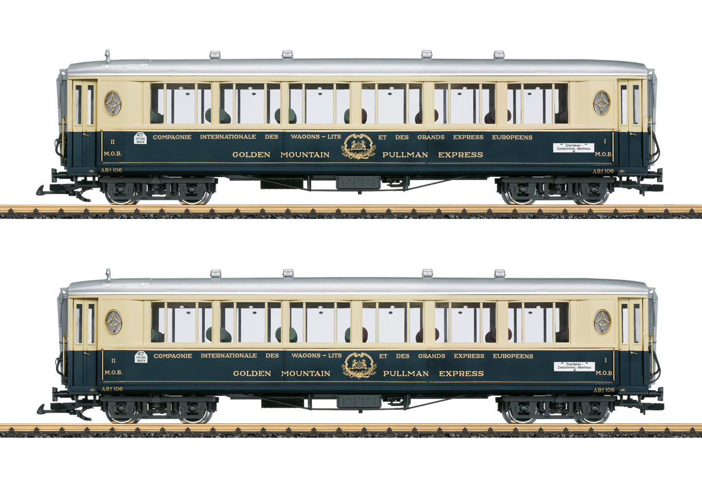 LGB G 36661 MOB Set Salonwagen Golden Pass Ep. II 2026 New Item