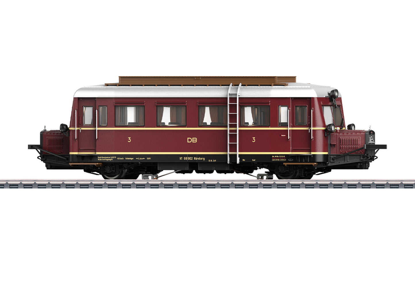 Marklin HO 38135 Class VT 88.9 Diesel Powered Rail Car â the 'Pigâs Snout'  2025 New Item