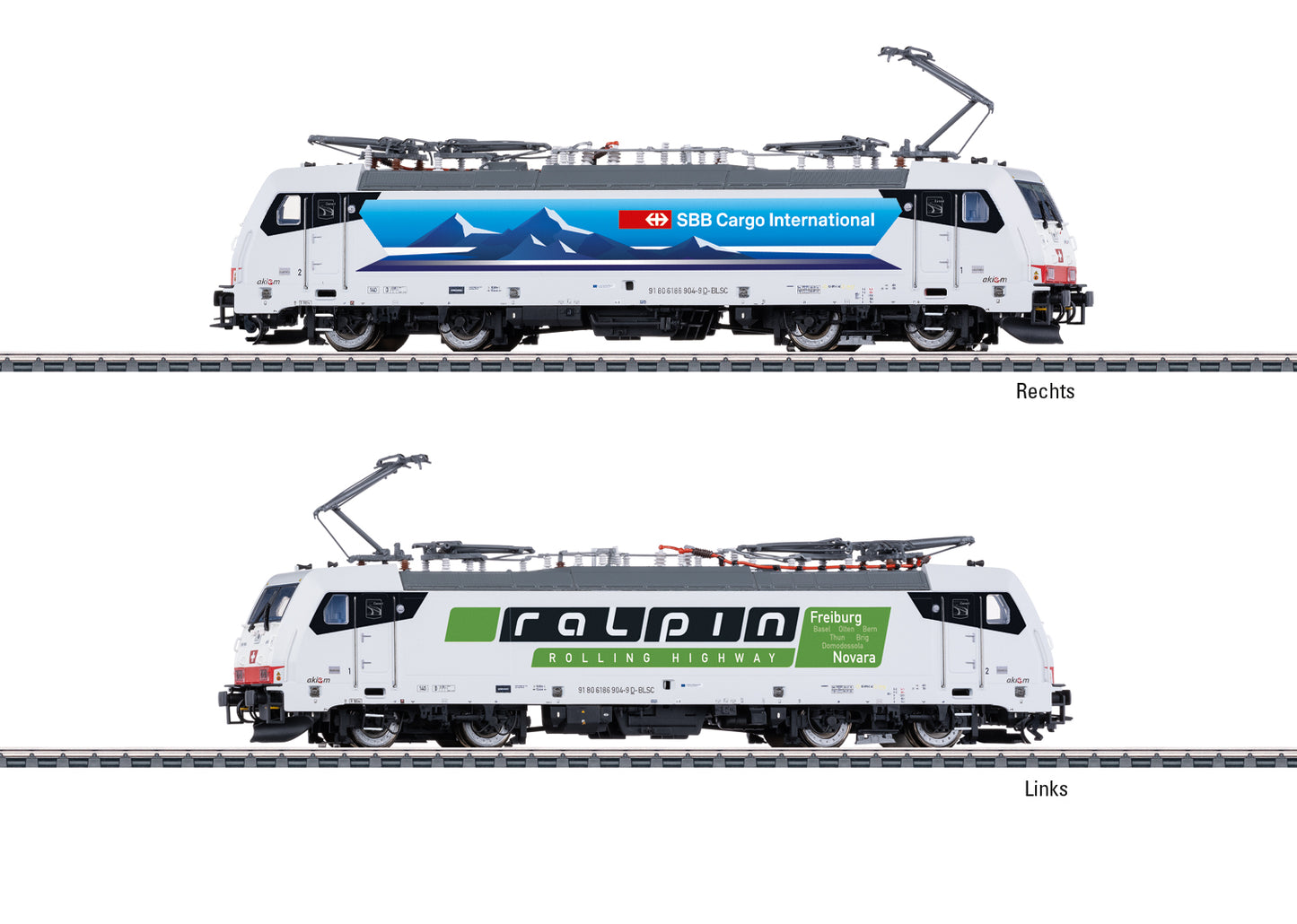 Marklin HO 38801 Class 186 Electric Locomotive  Fall 2025 New Item