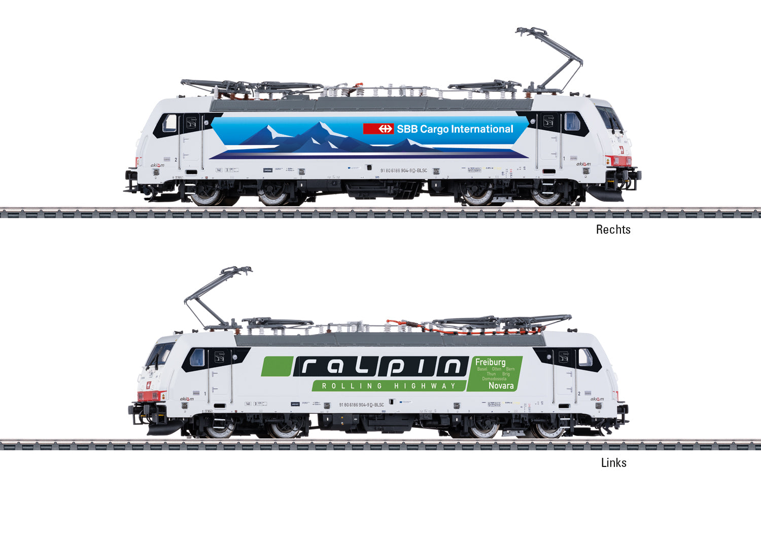Marklin HO 38801 Class 186 Electric Locomotive  Fall 2025 New Item