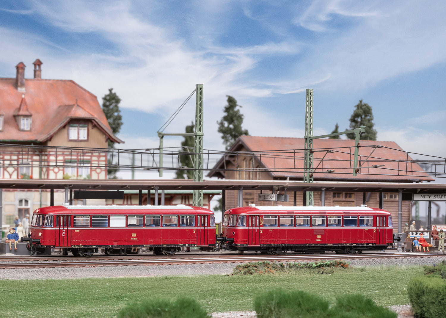 Marklin HO 38980 DB Rail Bus 798+998 DB IV 2026 New Item