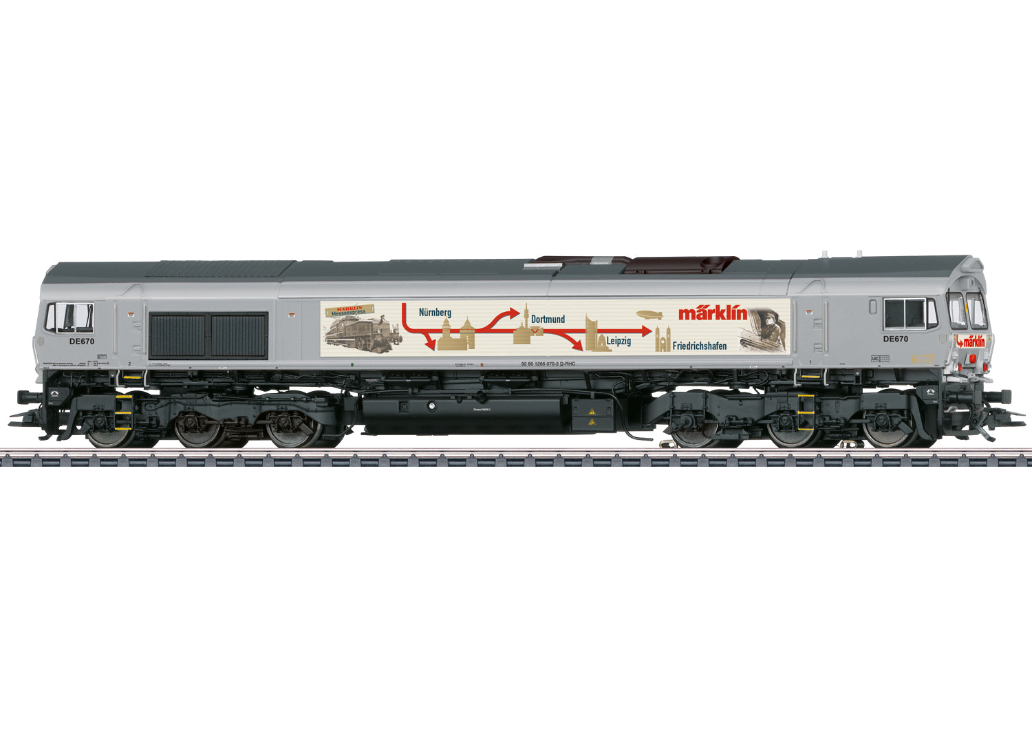 Marklin HO 39071 Class 66 Diesel Locomotive ExhibitionVI Summer 2026 New Item