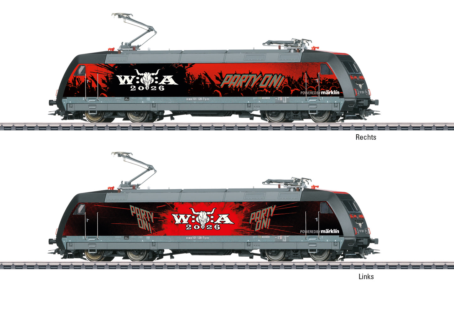 Marklin HO 39476 Cl 101 W:O:A Electric Loco Summer 2026 New Item