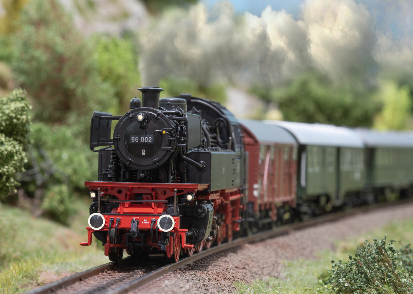 Marklin HO 39665  DB Steam class 66 002 Era III Insider Club