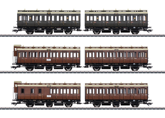 Marklin HO 42047 Compartment Car Set  2025 New Item