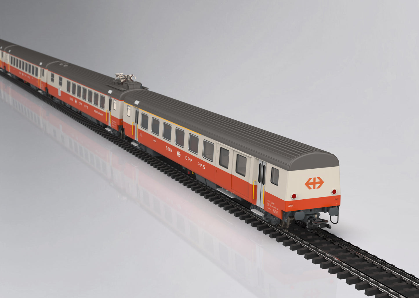 Marklin HO 42190 Swiss Express Passenger Car Set  2025 New Item