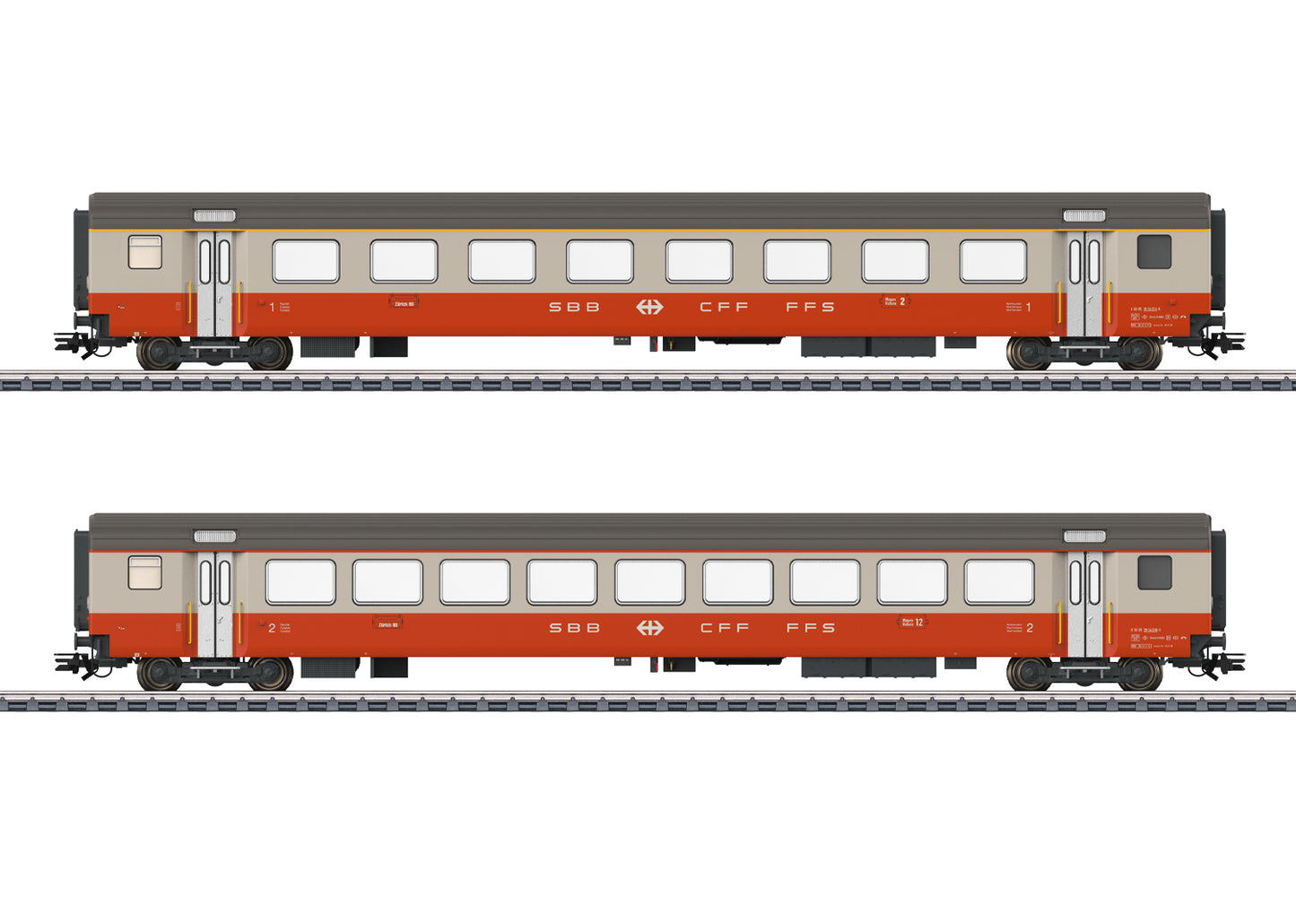 Marklin HO 42191 Swiss Express Passenger Car Set  2025 New Item