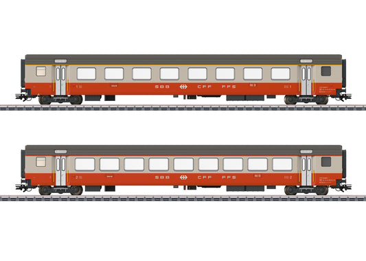 Marklin HO 42191 Swiss Express Passenger Car Set 2025 New Item