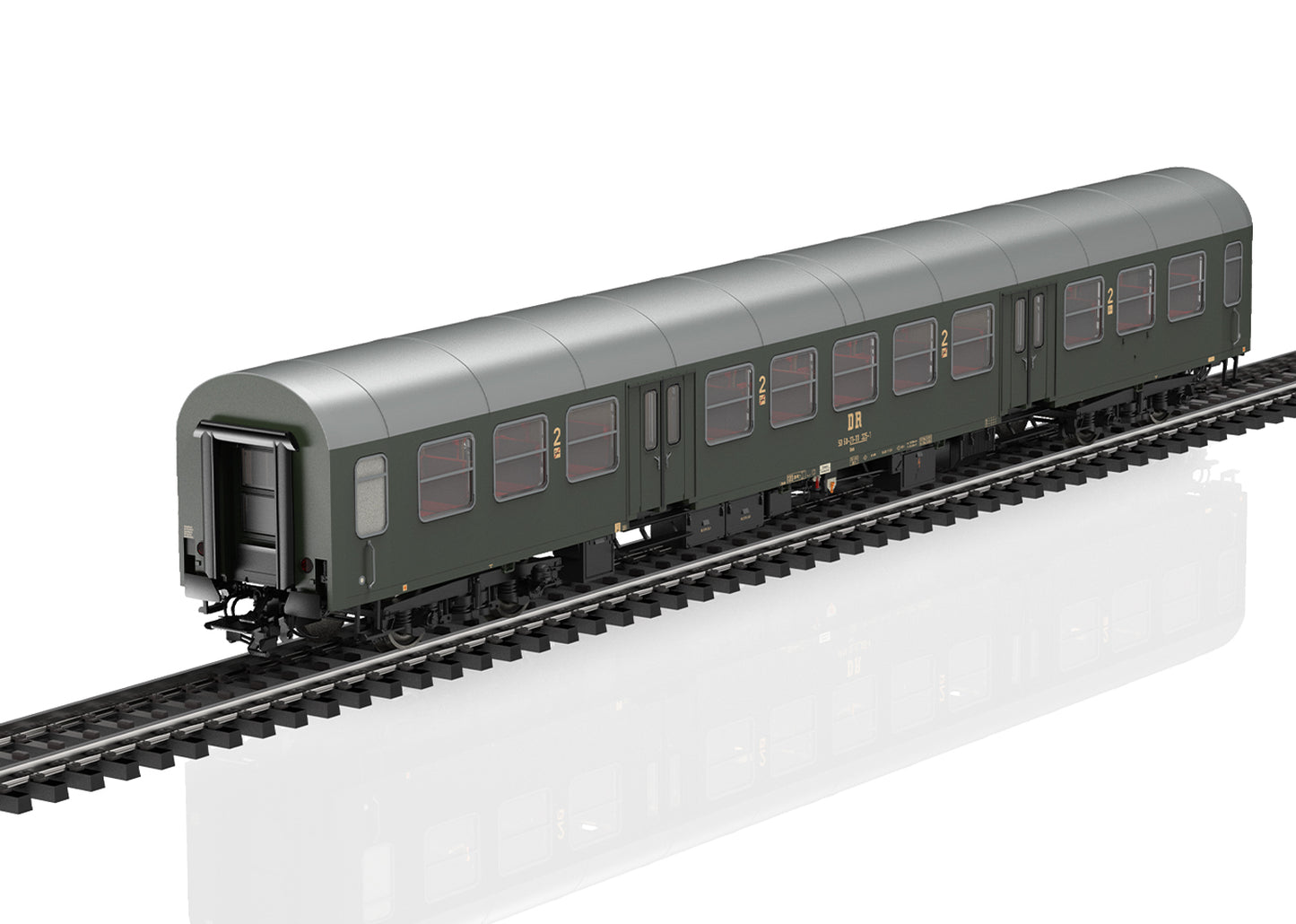 Marklin HO 42580 Halberstadt Center Entry Car Passenger Car Set  2025 New Item